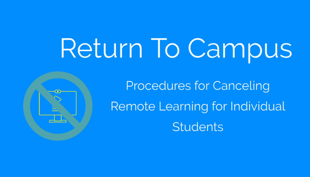 Link to Return to Campus Page